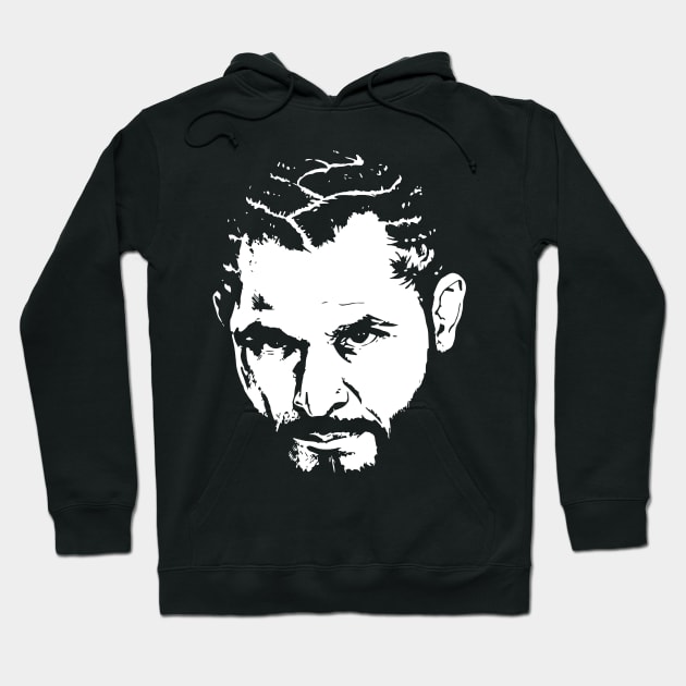 Jorge Masvidal Face Hoodie by SavageRootsMMA